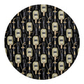Welding Mask Pattern Print Round Blanket