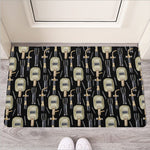 Welding Mask Pattern Print Rubber Doormat
