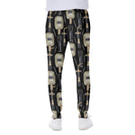 Welding Mask Pattern Print Scuba Joggers