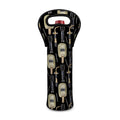 Welding Mask Pattern Print Single Neoprene Wine Tote
