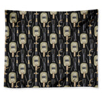 Welding Mask Pattern Print Tapestry
