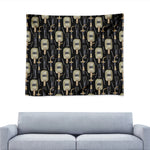 Welding Mask Pattern Print Tapestry