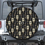 Welding Mask Pattern Print Tire Cover With Camera Hole