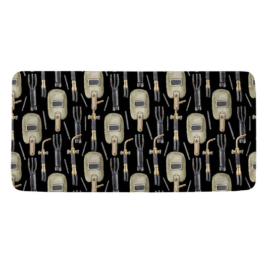 Welding Mask Pattern Print Towel