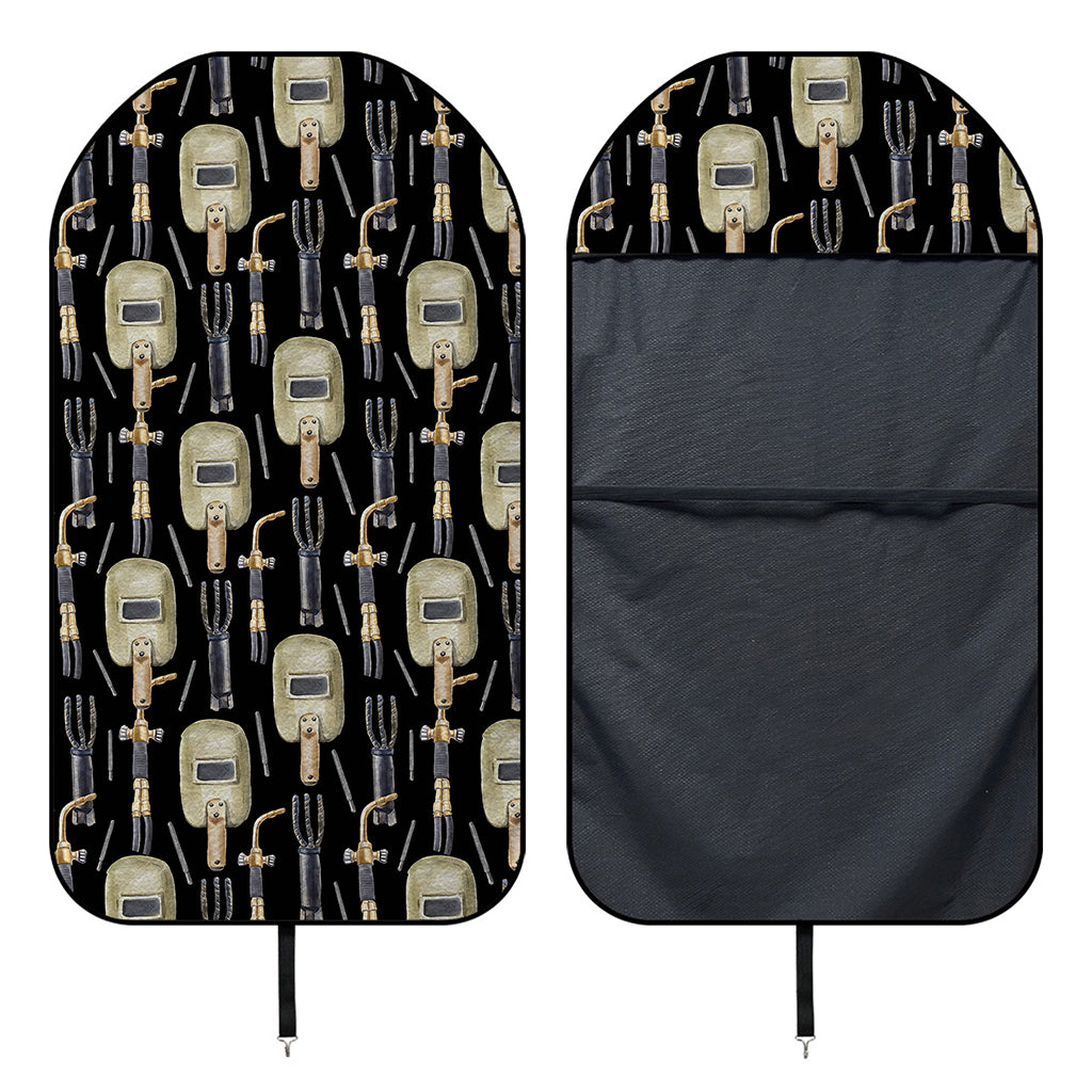 Welding Mask Pattern Print Waterproof Car Seat Cover