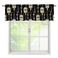 Welding Mask Pattern Print Window Valance