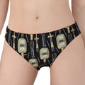 Welding Mask Pattern Print Women's Panties
