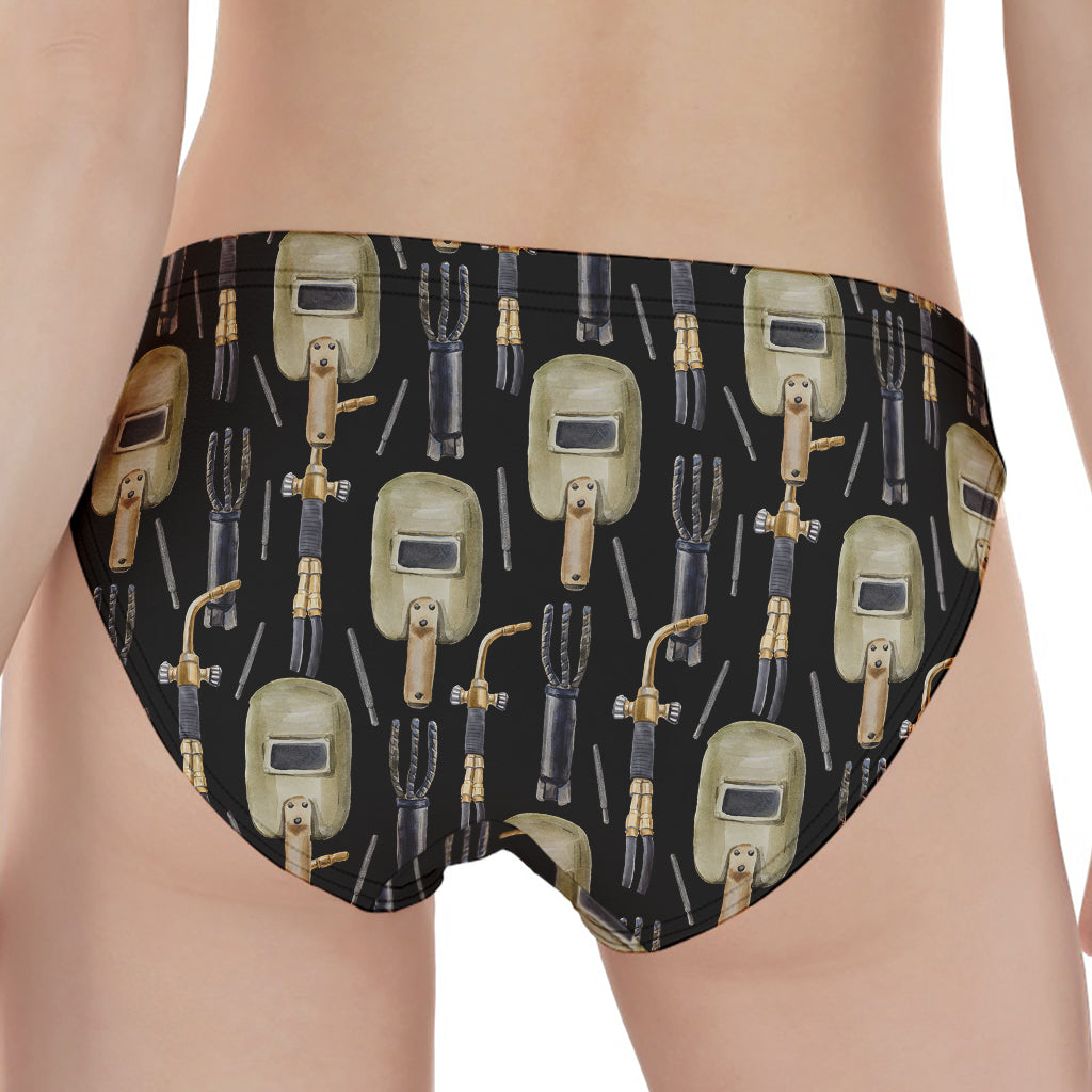 Welding Mask Pattern Print Women's Panties