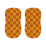 West Adinkra Symbols Pattern Print Bar Stool Covers