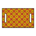 West Adinkra Symbols Pattern Print Golf Cart Seat Cover