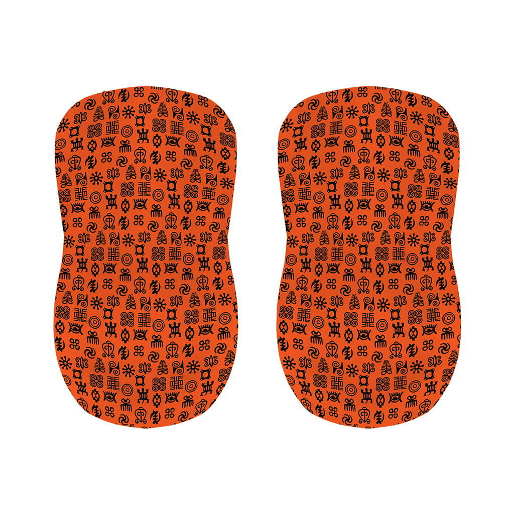 West African Adinkra Symbols Print Bar Stool Covers