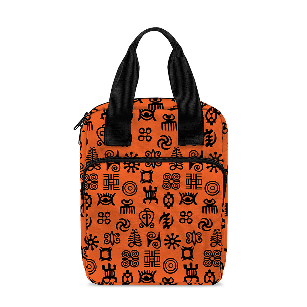 West African Adinkra Symbols Print Bible Tote Bag