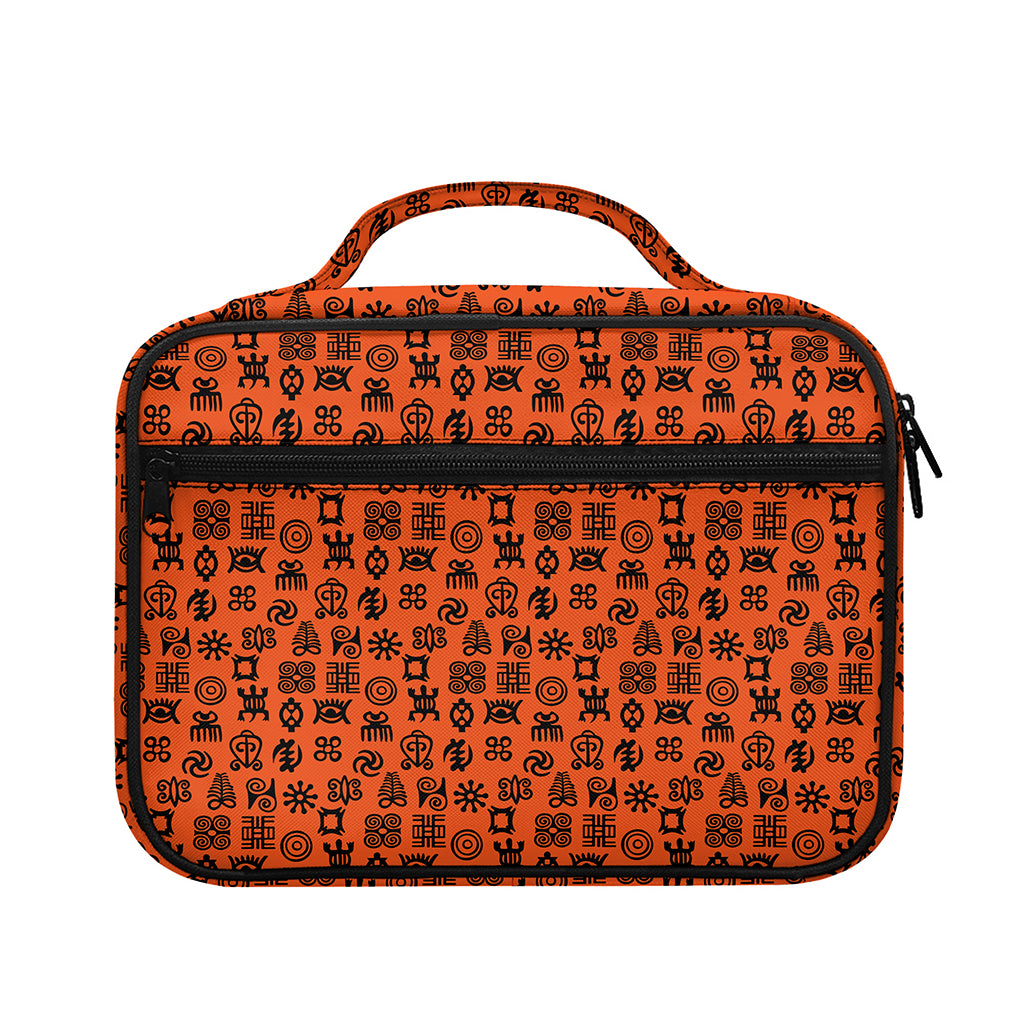 West African Adinkra Symbols Print Briefcase Bible Bag