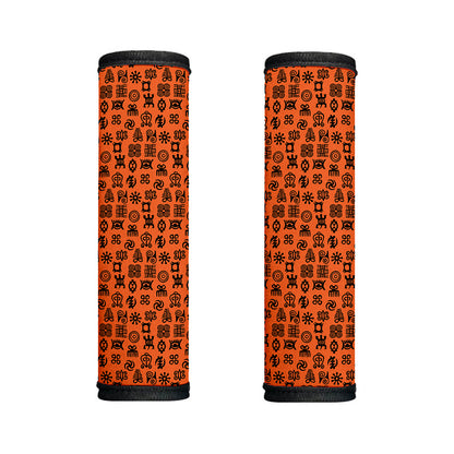 West African Adinkra Symbols Print Handle Covers