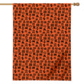West African Adinkra Symbols Print House Flag