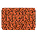 West African Adinkra Symbols Print Indoor Door Mat