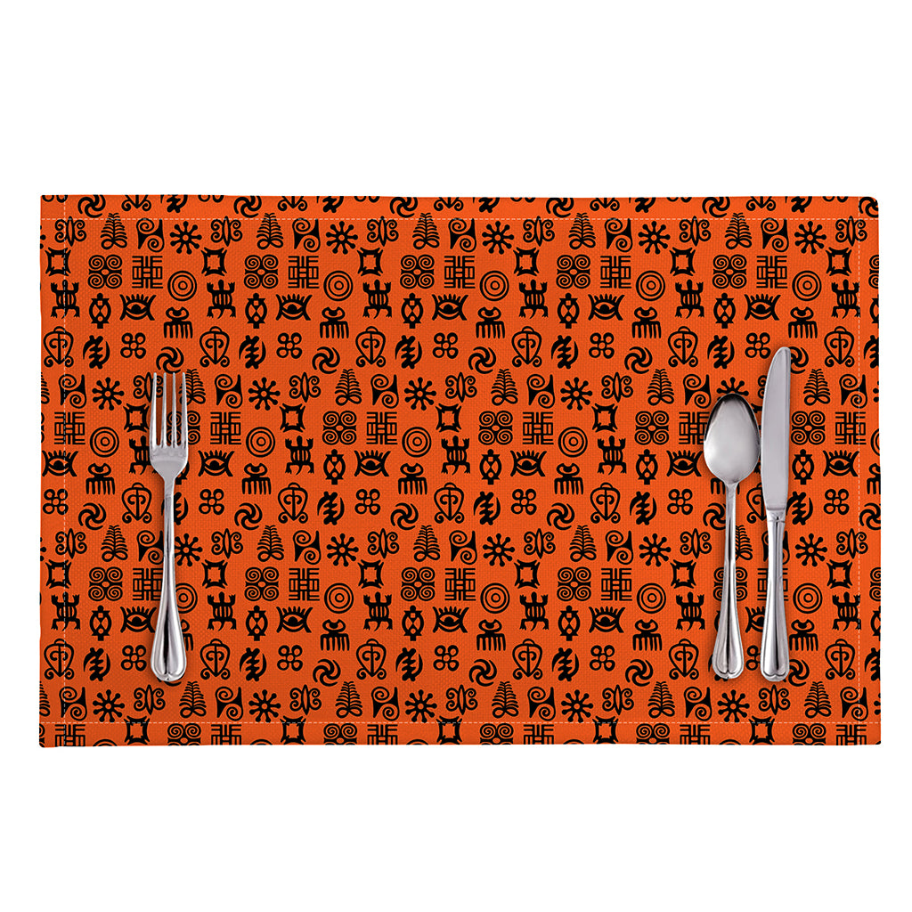 West African Adinkra Symbols Print Placemat
