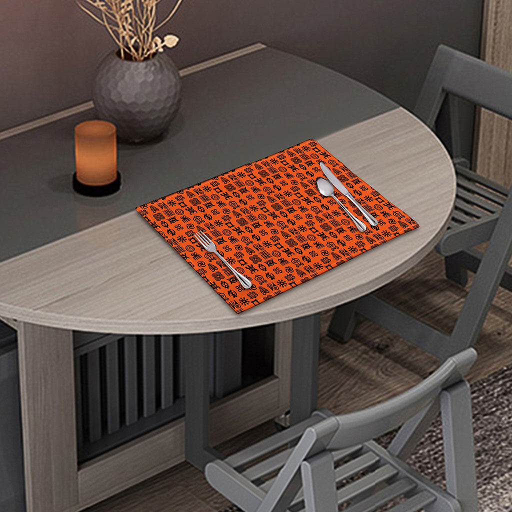 West African Adinkra Symbols Print Placemat