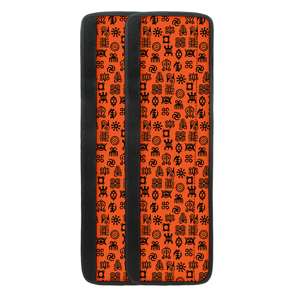 West African Adinkra Symbols Print Refrigerator Handle Covers