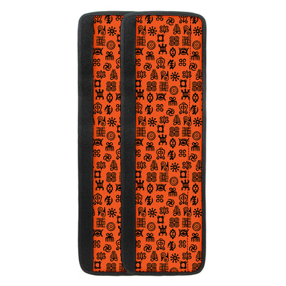 West African Adinkra Symbols Print Refrigerator Handle Covers
