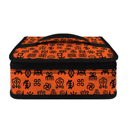 West African Adinkra Symbols Print Small Lunch Bag