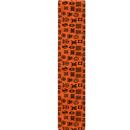 West African Adinkra Symbols Print Table Runner