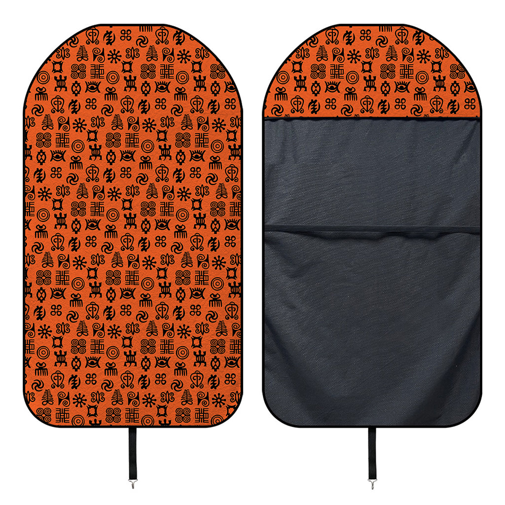 West African Adinkra Symbols Print Waterproof Car Seat Cover