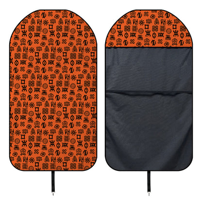 West African Adinkra Symbols Print Waterproof Car Seat Cover