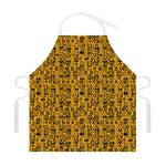 West African Adinkra Tribe Symbols Adjustable Apron