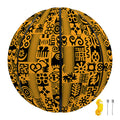 West African Adinkra Tribe Symbols Basketball