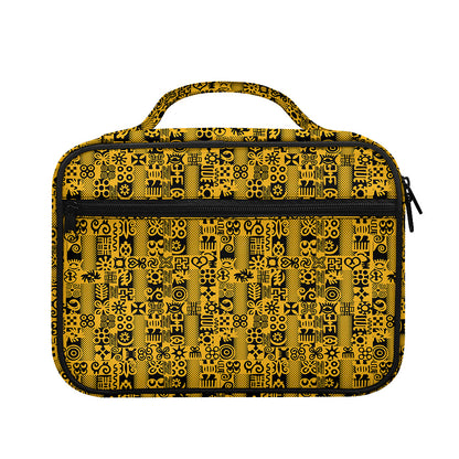 West African Adinkra Tribe Symbols Briefcase Bible Bag