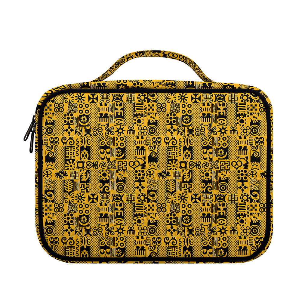 West African Adinkra Tribe Symbols Briefcase Bible Bag