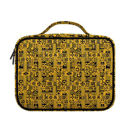West African Adinkra Tribe Symbols Briefcase Bible Bag