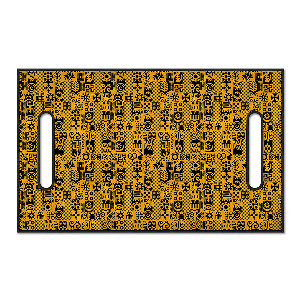 West African Adinkra Tribe Symbols Golf Cart Seat Cover