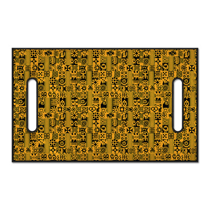 West African Adinkra Tribe Symbols Golf Cart Seat Cover