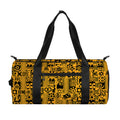 West African Adinkra Tribe Symbols Gym Bag