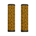 West African Adinkra Tribe Symbols Handle Covers