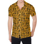 West African Adinkra Tribe Symbols Men's Shirt