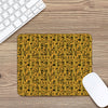 West African Adinkra Tribe Symbols Mouse Pad
