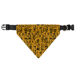 West African Adinkra Tribe Symbols Over The Collar Dog Bandana