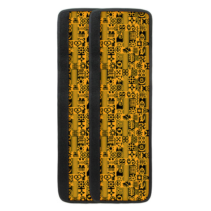 West African Adinkra Tribe Symbols Refrigerator Handle Covers