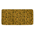 West African Adinkra Tribe Symbols Towel