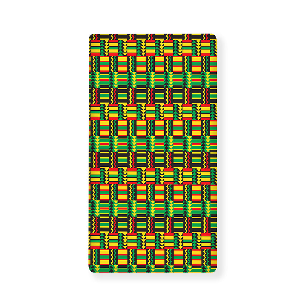 West African Kente Tribal Pattern Print Baby Crib Sheet