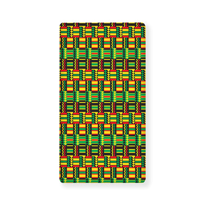 West African Kente Tribal Pattern Print Baby Crib Sheet