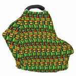 West African Kente Tribal Pattern Print Baby Seat Cover