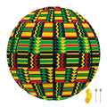 West African Kente Tribal Pattern Print Basketball