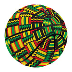 West African Kente Tribal Pattern Print Basketball