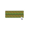 West African Kente Tribal Pattern Print Extended Mouse Pad