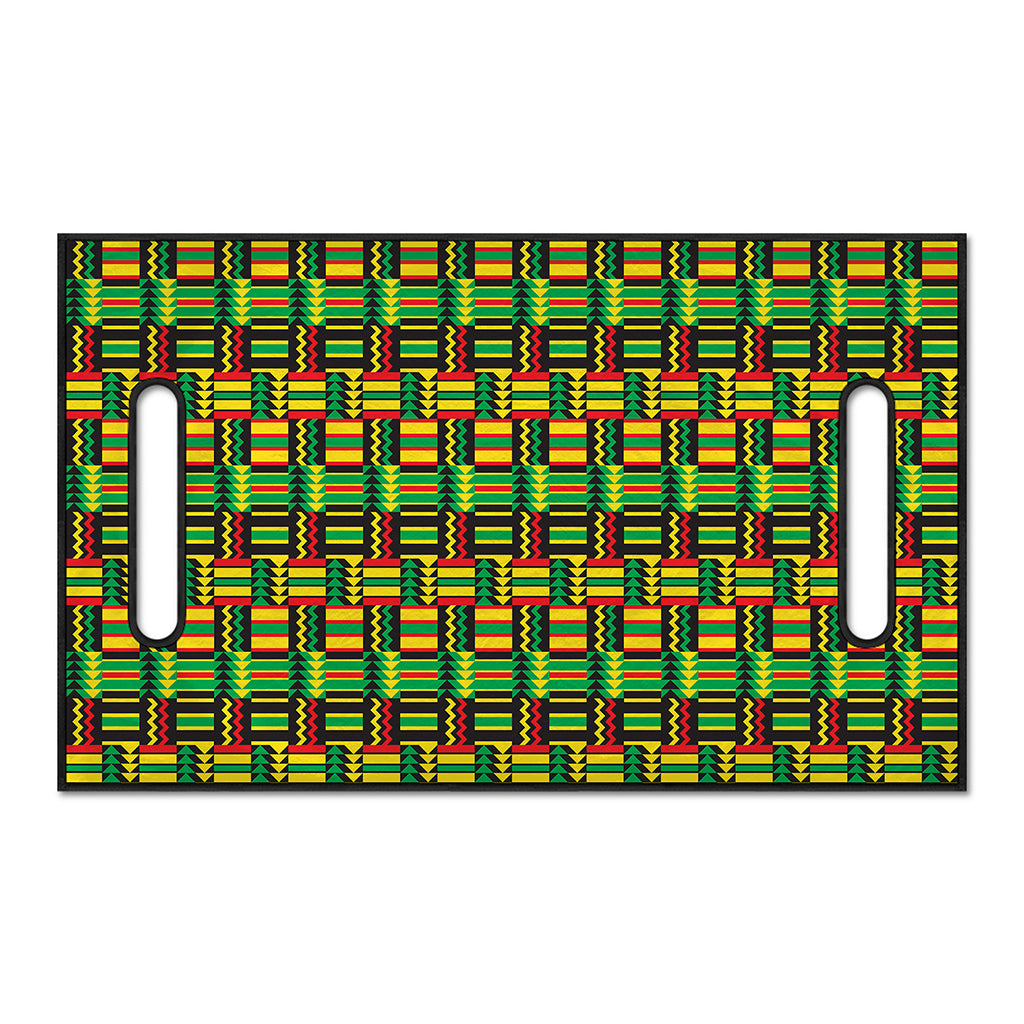 West African Kente Tribal Pattern Print Golf Cart Seat Cover
