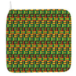 West African Kente Tribal Pattern Print Hand Towel